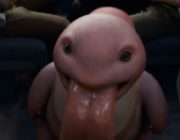 【悲報】実写版ベロリンガ、キモすぎる