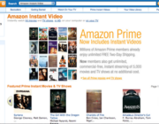 アマゾンが本格的な配信サービスに参入　月8.99ドルで最新の公開映画やテレビ番組にアクセス可能　ネットフリックス、Huluに対抗