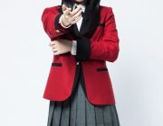 実写ドラマ『賭ケグルイ』主人公役浜辺美波　真っ黒タイツホントすこ。顔よりもタイツ