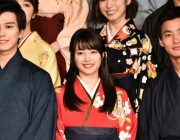 【映画】"広瀬すず"を野村周平＆新田真剣佑が公開取り合い「僕が守る！」 舞台上の寸劇に観客興奮＜ちはやふる－結び－＞