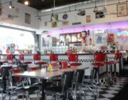 映画に出てくるようなアメリカの食堂www